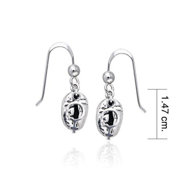 Coffee Bean Earrings TE616 - Jewelry